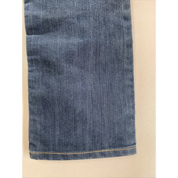 Levi’s 505 Stretch Denim Blue Jeans Boys Hemmed 14 Regular 27x23 Actual Size - Picture 3 of 7